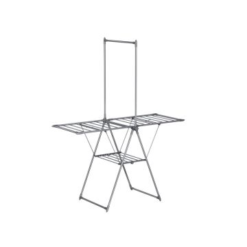 Kuivausrumpu 66x159x198cm, harmaa