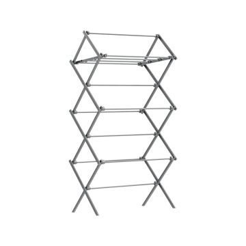 Kuivausrumpu 37x75x135.1cm., harmaa