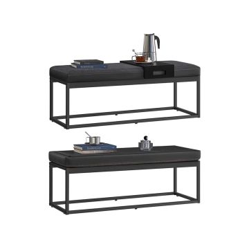 Rahi 43x112x40cm., musta