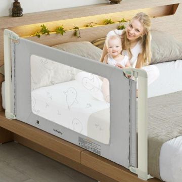 Children's bed guard, 150/180/200 cm, 150/180/200 × 47 × 80–95 cm