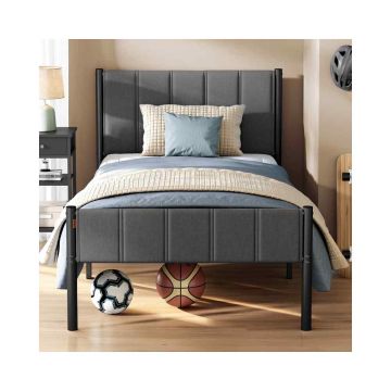 VASAGLE bed frame, 207 × 91.5 × 104 cm