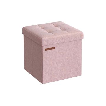 Rahi säilytystilalla 30x30x30cm, pinkki