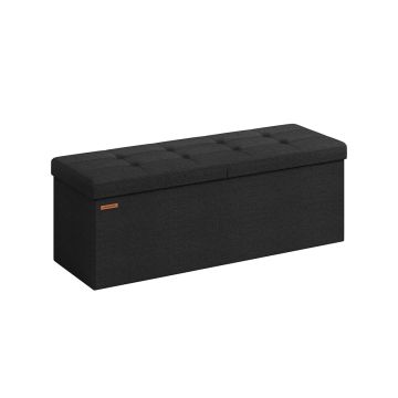 Käytävän penkki 38x110x38cm, musta