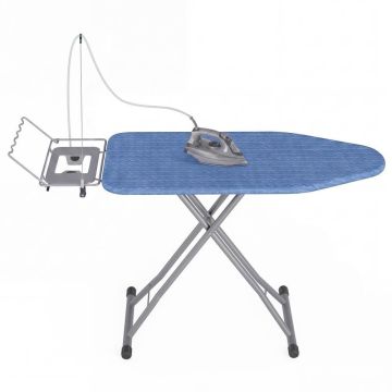 SONGMICS LLB007QP01 Ironing Board, Foldable, Height-Adjustable, 135 × 48 cm