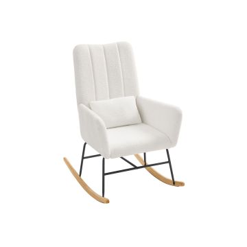 Keinutuoli 89,5x67,5x106cm, valkoinen