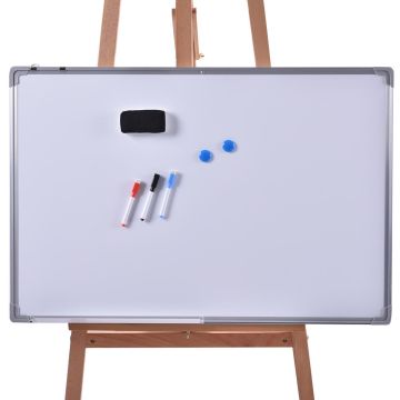Magnetic writing board, White, 50 × 35 cm