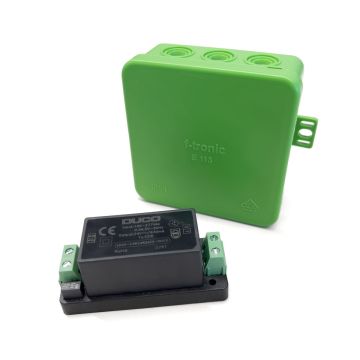 Virtalähde DUCO Power Supply, 230 VAC–24 VDC/20 W kotelolla