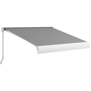 Markiisi Outsunny 295x250x150cm., harmaa