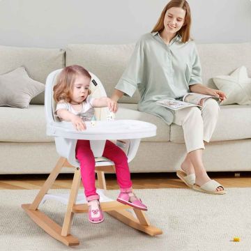 Puinen lasten syöttötuoli, 3-in-1