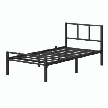 VASAGLE metal bed frame, 200 × 90 × 87 cm