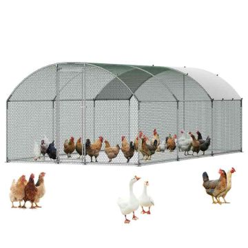 Металлический загон для кур VEVOR YD362, 3 × 6 × 2 м