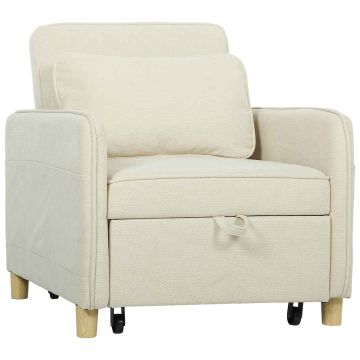 Vuodetuoli, 3-in-1, Beige, 74 × 82 × 85,5 cm