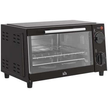 Мини-печь Homcom 35x24,6x20 см, черного цвета