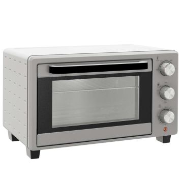Мини-печь Homcom 46x38,5x29см, серебристого цвета