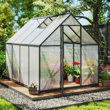 Mini greenhouse, with adjustable skylight, 250 × 195 × 190 cm