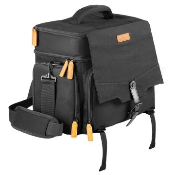 Miniatyyrien kuljetuslaukku VEVOR ZL-SND-0667, 1 kerros, 16 figuuria, Musta, 35 × 22 × 32,5 cm
