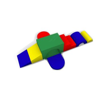 Soft climbing block set, 7 pieces