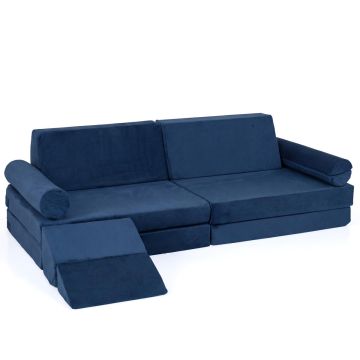 Modular children's sofa set, 10 pieces, 151 × 99 × 44 cm