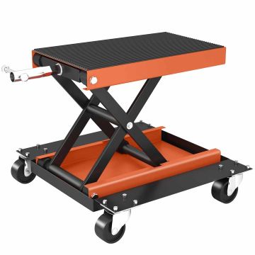 Moottoripyöränostin, 500 kg, säädettävä 13,5–39 cm, Monivärinen, 49,5 × 13,5 × 39,5 cm