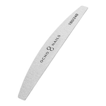 Пилки для ногтей OCHO NAILS, 10 шт., 180/240