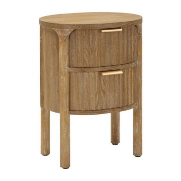 Goteborg bedside table, 2 drawers, 38 × 52 × 34.5 cm