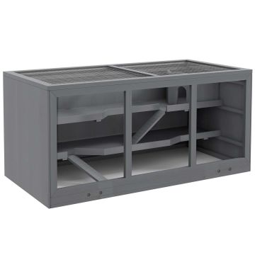 Pienten eläinten häkki, 115 × 55 × 57 cm