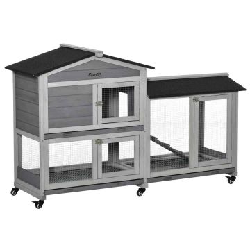 Клетка для небольших животных, 2 уровня, 157,4 × 99,5 × 53 см