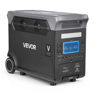 Kannettava virtalähde VEVOR LW3000, 3000 W, 3072 Wh, 13 porttia, 609 × 294 × 457 mm