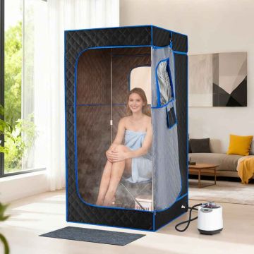 Kannettava höyrysauna, 1200 W, 3 l, 88 × 179 × 88 cm