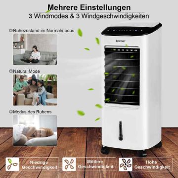 Portable air cooler, 3 in 1, 27 × 30 × 74 cm