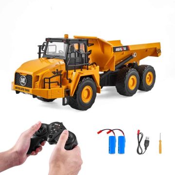 Kauko-ohjattava kippiauto VEVOR 1553, 1:16, 11 kanavaa, 42 × 13,5 × 15 cm