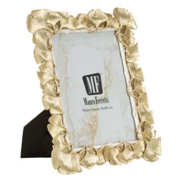 Photo frame with leaves, 22.3 × 27.2 × 2 cm