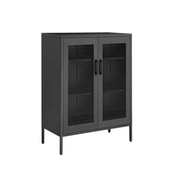 Buffet 80x40x105cm, musta