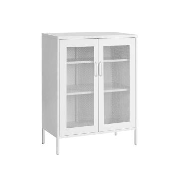 Buffet 80x40x105cm, valkoinen
