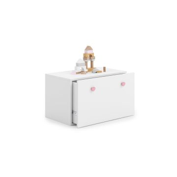Lasten lipasto Inga 41.6x41.6x70.6cm, pinkki