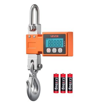 Цифровые крановые весы VEVOR OCS-O, 500 кг, 135 × 260 × 65 мм