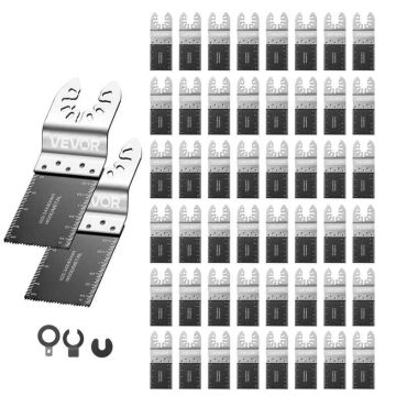 Värähtelevän työkalun terät VEVOR SS-50PCS, 50 kpl, 34 × 90 mm