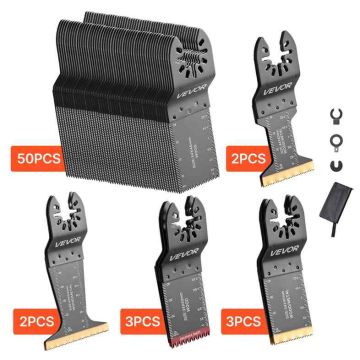 Värähtelevien sahanterien sarja VEVOR SS-60PCS-M, 60 kpl, 24 × 10 × 6 cm
