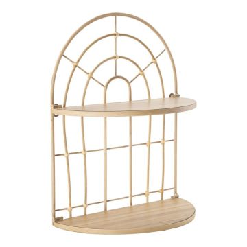 Hanging shelf Arch, 2 shelves, 34.5 × 45.5 × 18 cm