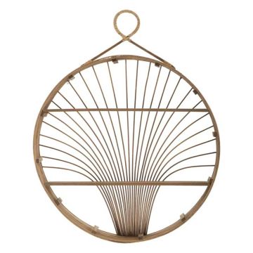 Hanging shelf Fuji, 2 shelves, 60.5 × 76 × 10.5 cm