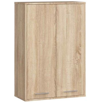 Ripustettava kylpyhuonekaappi FIN H934 W64 2D, ruskea, 64 × 94 × 30 cm