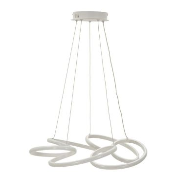 Glovy LED pendant light, integrated LED, Ø 55 × 120 cm