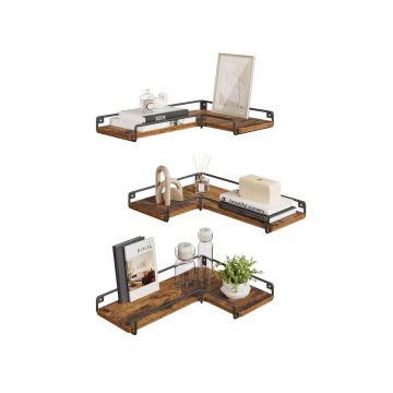 VASAGLE corner hanging shelves, 2 pcs, 40 × 29 × 14 cm