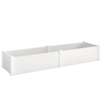 Korotettu kasvatuslaatikko, 197 × 54 × 33 cm