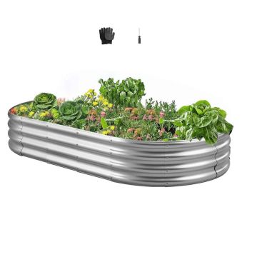 Viljelylaatikko VEVOR GM61001-L, avopohjainen, 180 × 90 × 30 cm
