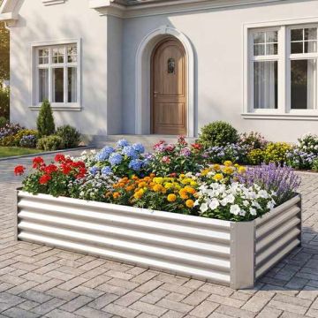 Raised Planter Box, 183 × 91 × 30 cm