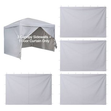 Teltan sivuseinät VEVOR KDPJ-002, 4 kpl, 200 × 300 cm