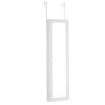 Korukaappi, 50 sormuspaikkaa, 5 hyllyä, musta, 30 × 129,5 × 8,5 cm