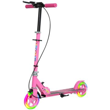 Skootteri Aiyaplay 73x36x89cm., pinkki/musta