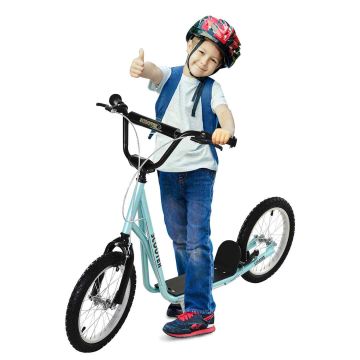 Skootteri Homcom 139x58x96cm., sininen/musta
